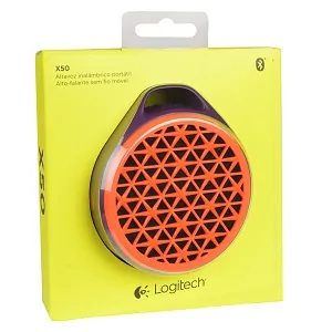 Logitech 980-001073 X50 Mobile Bluetooth Wireless Speaker W3.5mm Auxil