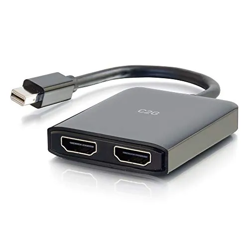 C2g CG54292 Mini Displayport To Hdmi Monitor Splitter - 2 Port K Hdmi 