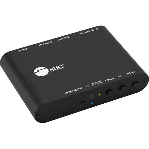 Siig CE-H23V11-S1 Accessory Ce-h23v11-s1 Vga  Audio To Hdmi Scaler Con