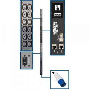 Tripp PDU3EVN6G60C 18.7kw 3-phase Monitored Pdu Wlx Platform, 20020824