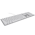 Apple A1243 109-key Usb Wired Ultra-thin Aluminum Keyboard (silver)