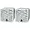 RA12331 | Pyle Home 4-Inch 200-Watt Mini-Cube Speakers