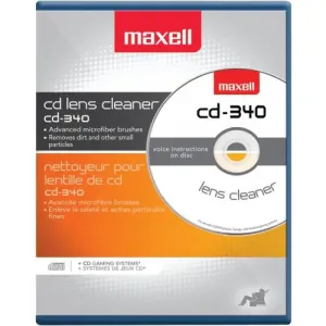 Maxell 190048 (r)  Maxlink Pro Cddvd Cd-340 Laser Lens Cleaner