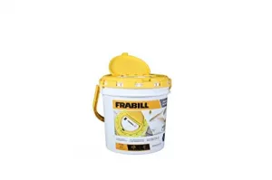 Frabill 4825 Dual Fish Bait Bucket With Aerator Built-in