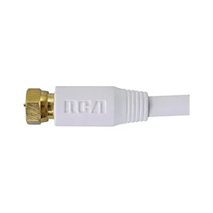 RA38953 | Rca 25ft White RG6 Coaxial Cable for Digital