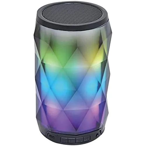 Sylvania SP681 (r)  Portable Bluetooth(r) Diamond Speaker With Color-c