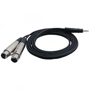 Pyle RA12312 Pro 12-gauge 3.5mm Male To Dual Xlr Female Cable44; 6ft P