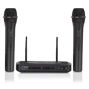 Pyle Pro PDWM2130 Dual-Frequency Wireless Microphone System