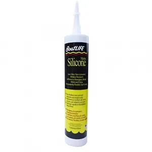 Boatlife 1152 Silicone Rubber Sealant Cartridge - Black