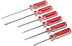 Kc 97214 6-piece Chrome Vanadium Screwdriver