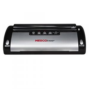 The VS-02 Nesco Vacuum Sealer Blkslvr