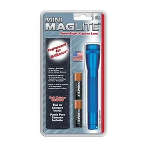 M2A11H | Maglite Mini Maglite Aa Flashlight, Blue, Holster