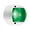 Perko Perko LED Side Light - Green - 12V - White Plastic