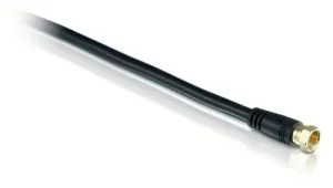 Voxx VH625R Rca(r)  Rg6 Coaxial Cable (25ft; Black)