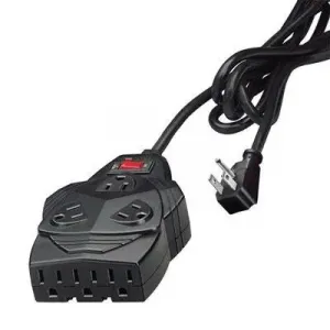 Fellowes 99090 (r)  Mighty 8-outlet Surge Protector, 6ft