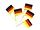 AR088 | Bulk Buys Oktoberfest German Flag Food Picks - 144