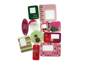 AR313 | Bulk Buys Festive Acrylic Frames and Tags for
