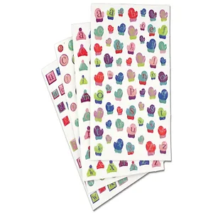 AR385 | Bulk Buys Colorful Epoxy Alphabet Stickers for