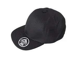 AF483 | Bulk Buys Flex Fit Black Small Baseball Cap for Kids