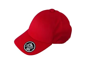 AF509 | Bulk Buys Red Breathable Flex Baseball Cap with
