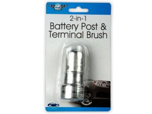 Bulk BA005 2-in-1 Battery Post  Terminal Brush