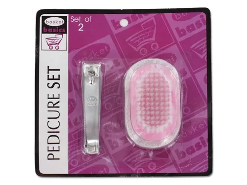 BB126 | Bulk Buys 2-Piece Pedicure Set with Clippers and