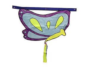 Bulk Buys Colorful Weather-Resistant Butterfly Bunting