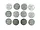 AR832 | Bulk Buys Custom Family Wedding Buttons Set for