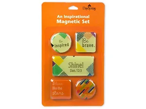 AT966 | Bulk Buys Day Spring Inspirational Magnetic Set of 5