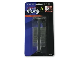 Bulk Buys Men's Travel-Ready Disposable Razor with Extra