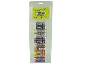 Bulk Buys 24-Pack Assorted Chap Lip Balm - Flavor Variety