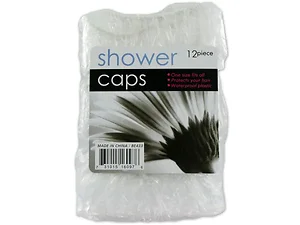 BE433 | Bulk Buys Waterproof Shower Cap Value Pack