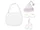 BG253 | Bulk Buys Cozy White Knit Bag with Toddler