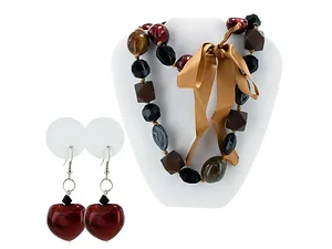 Bulk Buys Elegant Chunky Beaded Necklace and Earrings