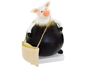 BG179 | Bulk Buys Piggy Chalkboard Bank - Cute and