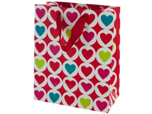 BH538 | Bulk Buys Valentine's Day Medium Gift Bag with