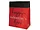 BH545 | Bulk Buys Valentine's Day Large Red Glitter Gift Bag