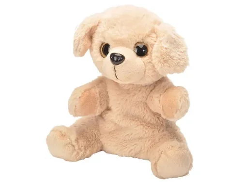 Bulk Buys Yellow Labrador Retriever Plush Hand Puppet