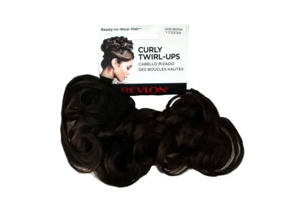 Bulk BH656 Revlon Curly Twirl Ups Dark Brown