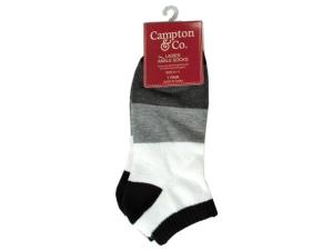 Bulk BH732 Ladies Ankle Socks 9-11 Assorted Colors