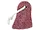 BI362 | Bulk Buys Pink Foot Shaped Pumice Stone for Soft