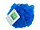 BI397 | Bulk Buys Aqua Blue Exfoliating Body Sponge