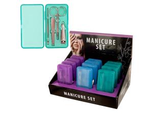 Bulk BI536 Manicure Set In Case Countertop Display