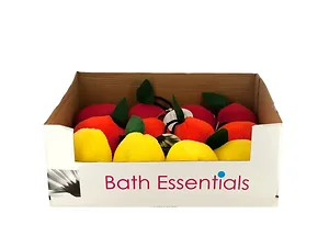 BI539 | Bulk Buys Fruit-Shaped Body Sponges - 24 Piece