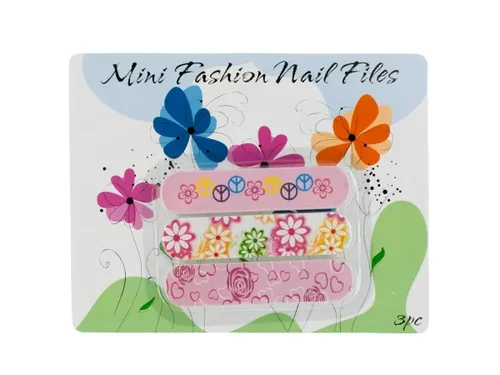 BI553 | Bulk Buys Set of 3 Mini Emery Boards for Nail Care