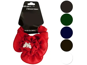 Bulk Buys Elegant Butterfly & Ruffle Accent Hair Twister