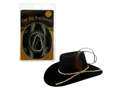 CA046 | Bulk Buys Cowboy Hat Air Freshener for Home and Car