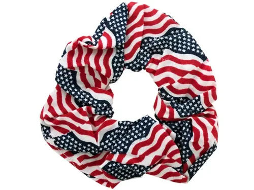 Bulk Buys Patriotic Stars and Stripes Hair Twister