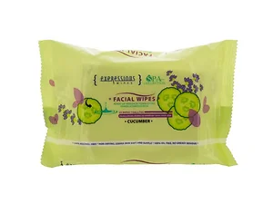 Bulk Buys Refreshing Cucumber Facial Cleansing Towelettes -