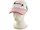 BI832 | Bulk Buys Girls Pink & White Soccer Cap with